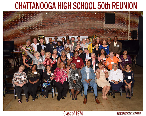 2024 Chattanooga High School Classs of 1974 8x10 frame-H2 Silly pic